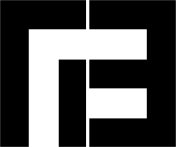 Mark 1064: Black blocks with white notches forming nested brackets. Rectangles, designed by Brendon Matthews for Galway. Trademarks & Symbols Vol. 2, Kuwayama, 1973.
