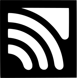 Mark 1116: Three white arcs sweeping out from the lower left corner. Rectangles, designed by Do Weller for Spectra Graphics. Trademarks & Symbols Vol. 2, Kuwayama, 1973.