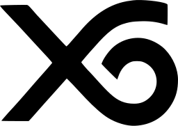 Mark 1254: Crossing diagonal bars ending in a looped curl on the right. Curves, designed by David Wire+Allied Industrial Designers Ltd. for Allied Industrial Designers Ltd. Trademarks & Symbols Vol. 2, Kuwayama, 1973.