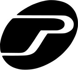 Mark 1482: Katakana character A drawn as a bold swoosh in a rounded oval. Japanese syllabary, katakana. Trademarks & Symbols Vol. 2, Kuwayama, 1973.