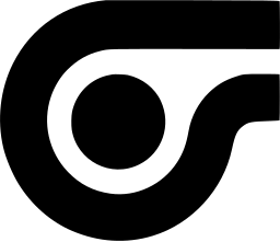 Mark 731: Thick curling band wrapped around a round black dot. Heavenly bodies, designed by Ikko Tanaka for Kyodo Oil Co., Inc. Trademarks & Symbols Vol. 2, Kuwayama, 1973.