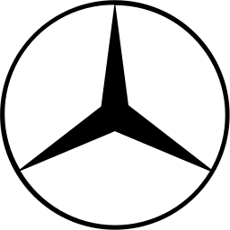 Mark 880: Three pointed star inside a thin ring. Circles, designed by Gottlieb Daimler for Mercedes-Benz. Trademarks & Symbols Vol. 2, Kuwayama, 1973.