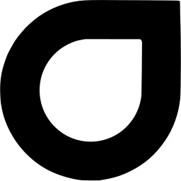 Mark 930: Rounded block with a square hole and one sharp corner. Circles, designed by Julien Van der Wal for APRIOR. Trademarks & Symbols Vol. 2, Kuwayama, 1973.