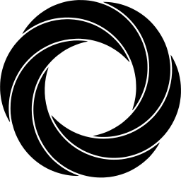 Mark 980: Six curved blades swirling around a hollow centre. Circles, designed by Crosby/ Flethcer/Forbes for Saudi Arabian Government. Trademarks & Symbols Vol. 2, Kuwayama, 1973.